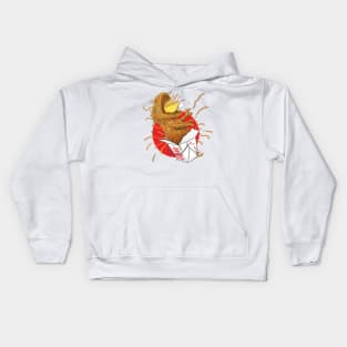 Chowmeinosaurus Rex Kids Hoodie